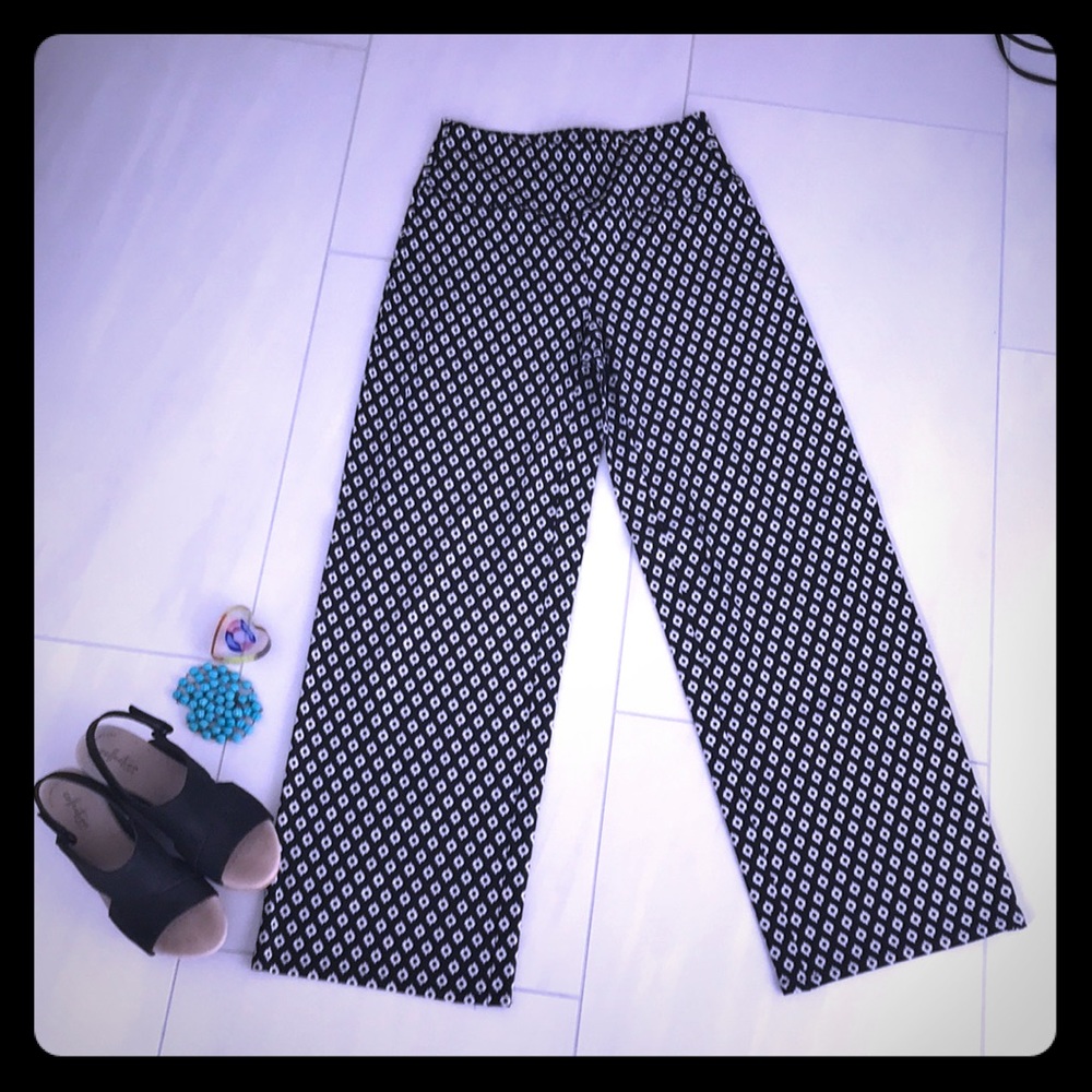 Boho style, J Jill Wearever full-leg pants